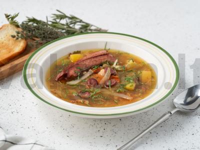 Prancūziškas „Garbur“ sriuba pagrindine nuotrauka