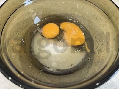 Šokoladinis fondanas desertui Žingsnis 2