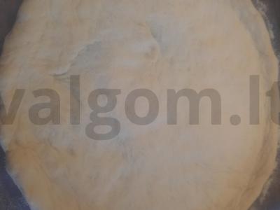 Namų pica su pievagrybiais Žingsnis 2