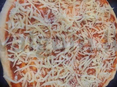 Namų pica su pievagrybiais Žingsnis 5