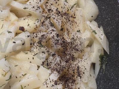 Bulvės su džiovintais miško grybais avokadų aliejuje Žingsnis 3