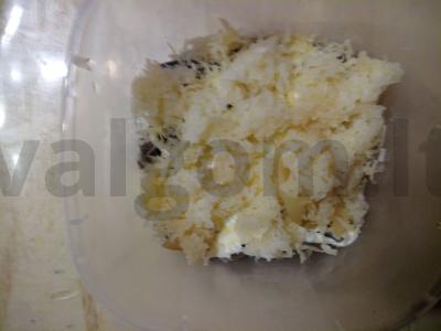 Silkė po kailiu su daržovėmis ir žaliu svogūnu Žingsnis 3