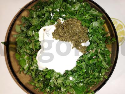 Salotas „Naudingas porcijos“ Žingsnis 5