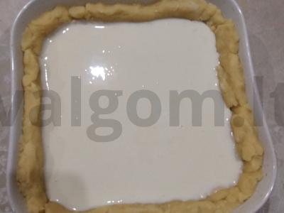 Puikus grietinėlės pyragas su vanilinu Žingsnis 6