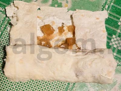 Patingėlių pusryčiai su lavašu Žingsnis 6