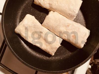 Patingėlių pusryčiai su lavašu Žingsnis 8