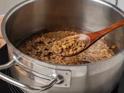 Bulgarų lęšiai Žingsnis 1