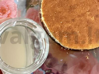 Torto puošimo variantas gimtadienio šventei Žingsnis 1