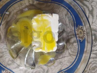 Sviestiniai sausainiai su moliūgu ir braškių džemu Žingsnis 1