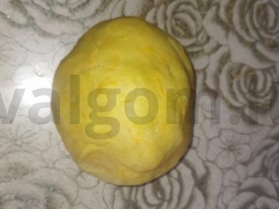 Sviestiniai sausainiai su moliūgu ir braškių džemu Žingsnis 4