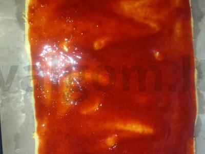 Sviestiniai sausainiai su moliūgu ir braškių džemu Žingsnis 6