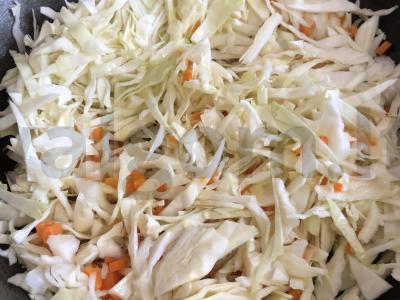 Kuskusas su troškinta kopūstais Žingsnis 6