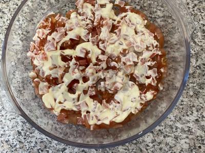 Salotas „Korida“ Žingsnis 1