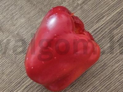 Paprika, įdaryta mėsa, sūriu ir anakardžiais Žingsnis 1