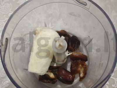 Nuostabus pieno kokteilis su datulėmis Žingsnis 2