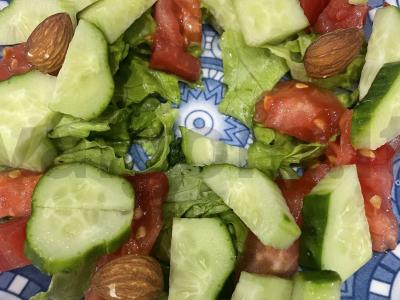 Salotas „Žaliasis lapų kritimas“ Žingsnis 4