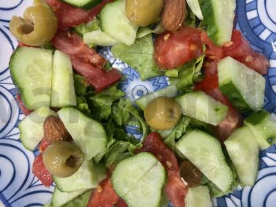 Salotas „Žaliasis lapų kritimas“ Žingsnis 6