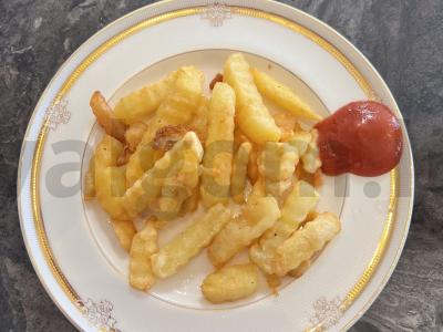 Keptos bulvytės keptuvėje pagrindine nuotrauka