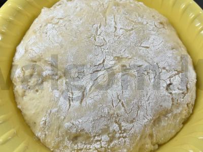 Cinamono bandelės su rugine miltais ir kreminiu sūriu Žingsnis 4