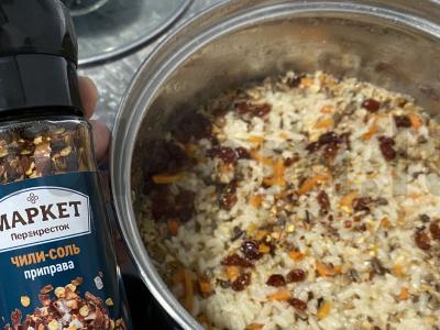 Ryžiai su čili ir barbaru Žingsnis 3