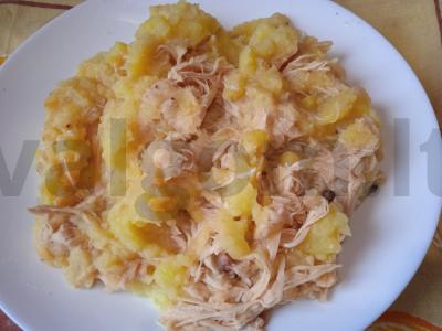 Močiutės bulvės su troškiniu Žingsnis 4