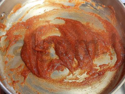 Pyragas su kalakutiena, keptais pipirais ir barbekiu padažu Žingsnis 2