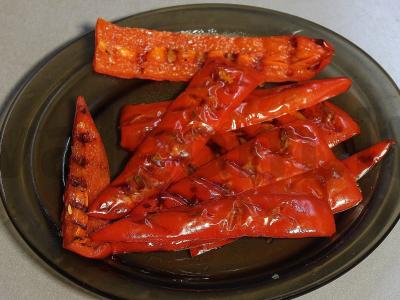 Pyragas su kalakutiena, keptais pipirais ir barbekiu padažu Žingsnis 6