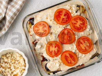 Vegetariška musaka Žingsnis 10