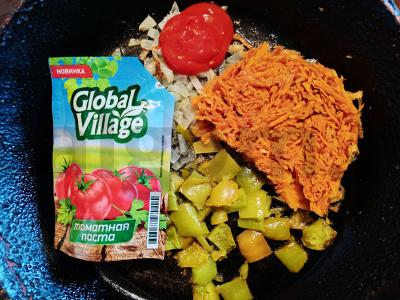 Grikių sriuba su meatballs Žingsnis 3