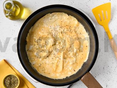 Kiaušinienė su feta Žingsnis 4