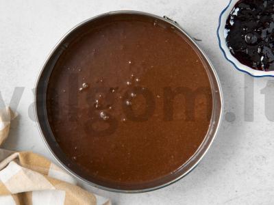 Vegetariškas pyragas su uogiene Žingsnis 3