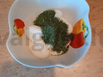 Tunas, keptas su padažu orkaitėje Žingsnis 1