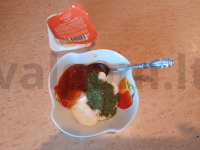 Tunas, keptas su padažu orkaitėje Žingsnis 2