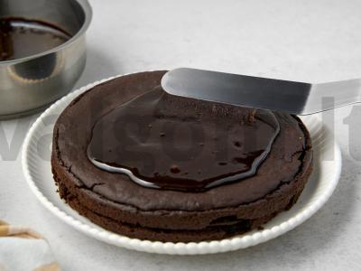 Vegetariškas pyragas su uogiene Žingsnis 6