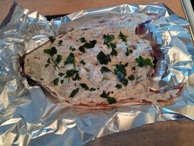 Tunas, keptas su padažu orkaitėje Žingsnis 6