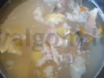 Karpių žuvienė su perliniu miežiu Žingsnis 6