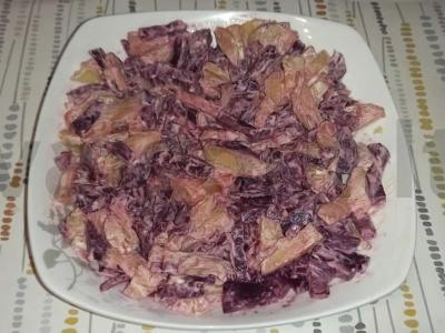 Salotas „Pagamintas pagal kaimišką receptą“ Žingsnis 4