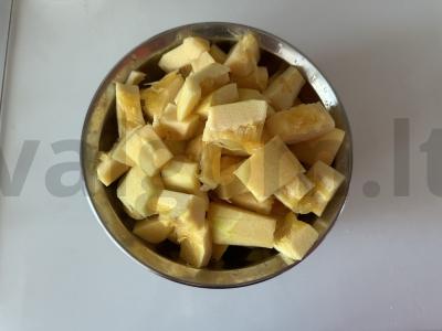 Cukinijų blynai Žingsnis 1