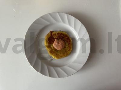 Cukinijų blynai pagrindine nuotrauka