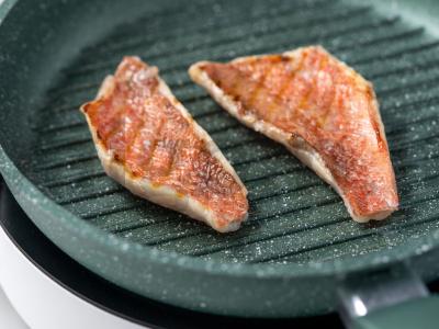 Keptas jūros ešerys su daržovėmis Žingsnis 3