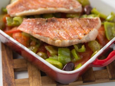 Keptas jūros ešerys su daržovėmis Žingsnis 9