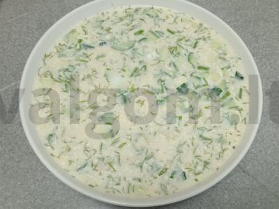 Okroška su virta vištienos krūtinėlė ant duonos kvašo Žingsnis 10