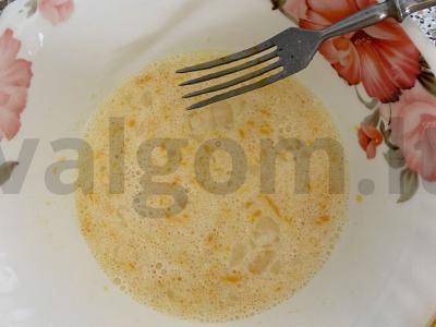 Vafliai su citrinos sultimis ir vaniliniu cukrumi Žingsnis 3