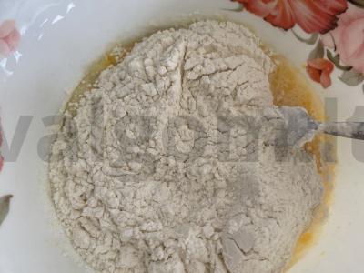 Vafliai su citrinos sultimis ir vaniliniu cukrumi Žingsnis 4