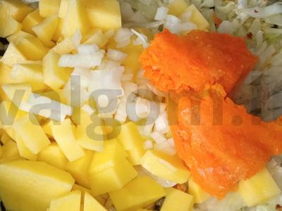 Daržovių „Selianka“ su dešra Žingsnis 7