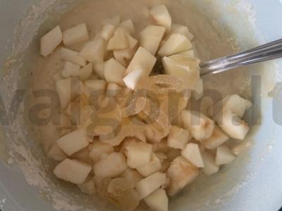 Obuolių ir marmelado pyragas Žingsnis 5