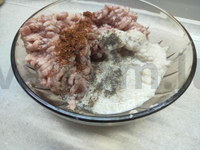 Kotletai su sūrio įdaru Žingsnis 3