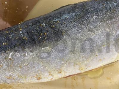 Lašiša su vynuogių sėklų aliejumi Žingsnis 3