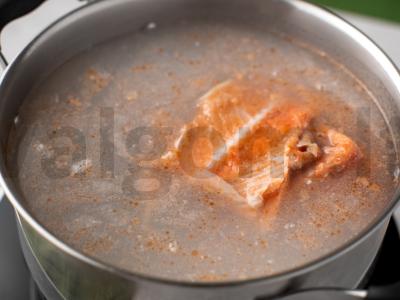 Skandinavijos grietinėlės sriuba su lašiša Žingsnis 2