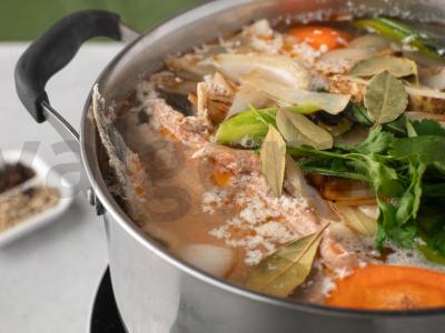 Skandinavijos grietinėlės sriuba su lašiša Žingsnis 4